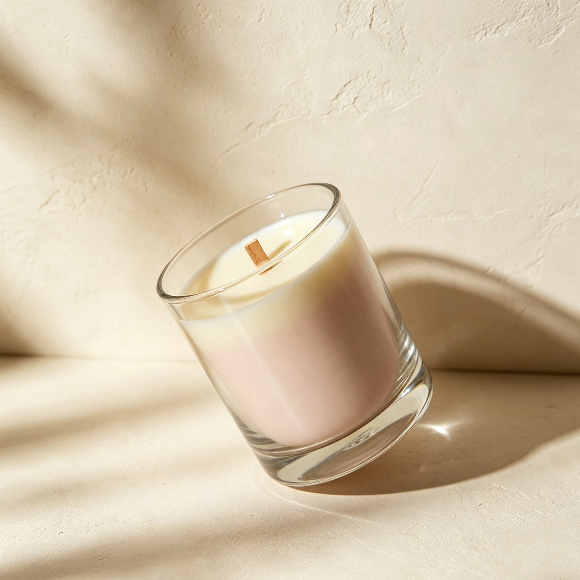 Scented candles in glass cups (3 pieces)