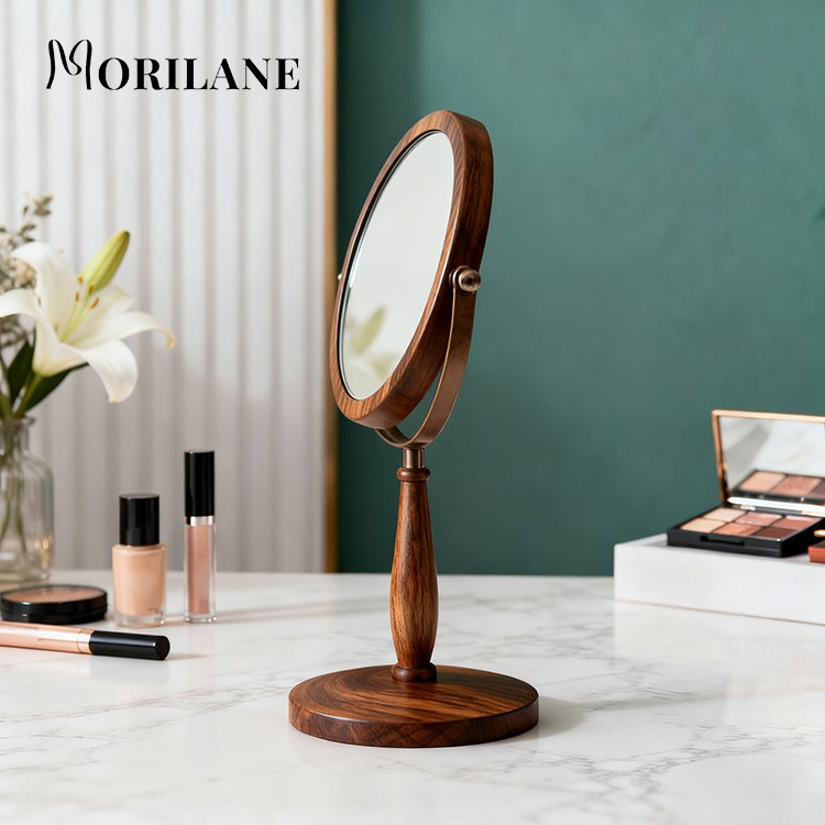 กระจกไม้ปรับองศาได้ใช้งานง่าย