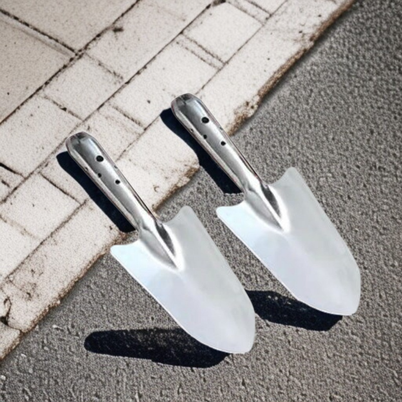 모든 강철 녹슬지 않는 작은 삽