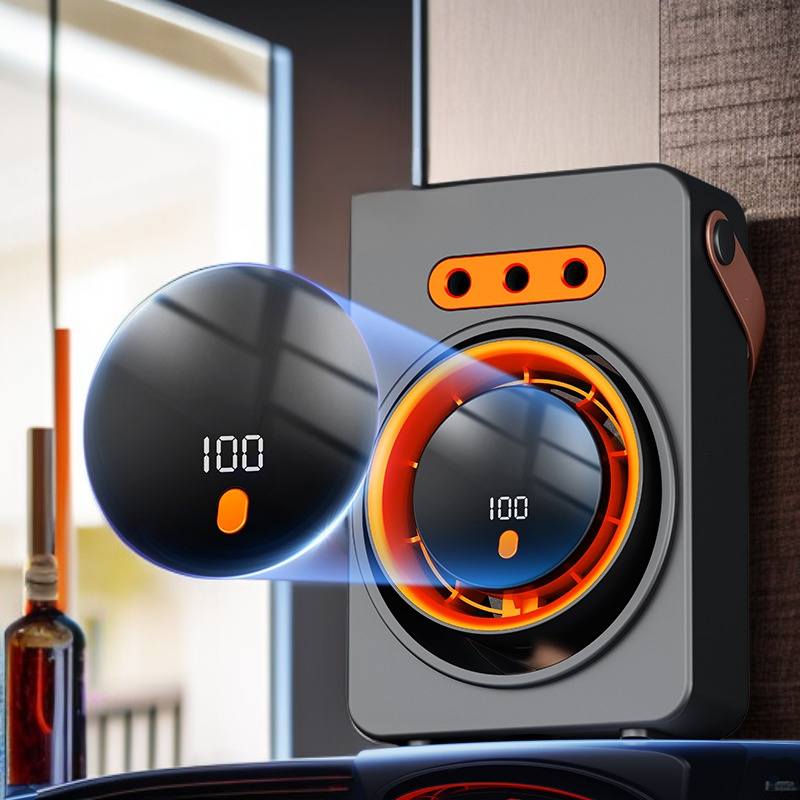 Digital Display Humidifying Spray Fan for Office Desk