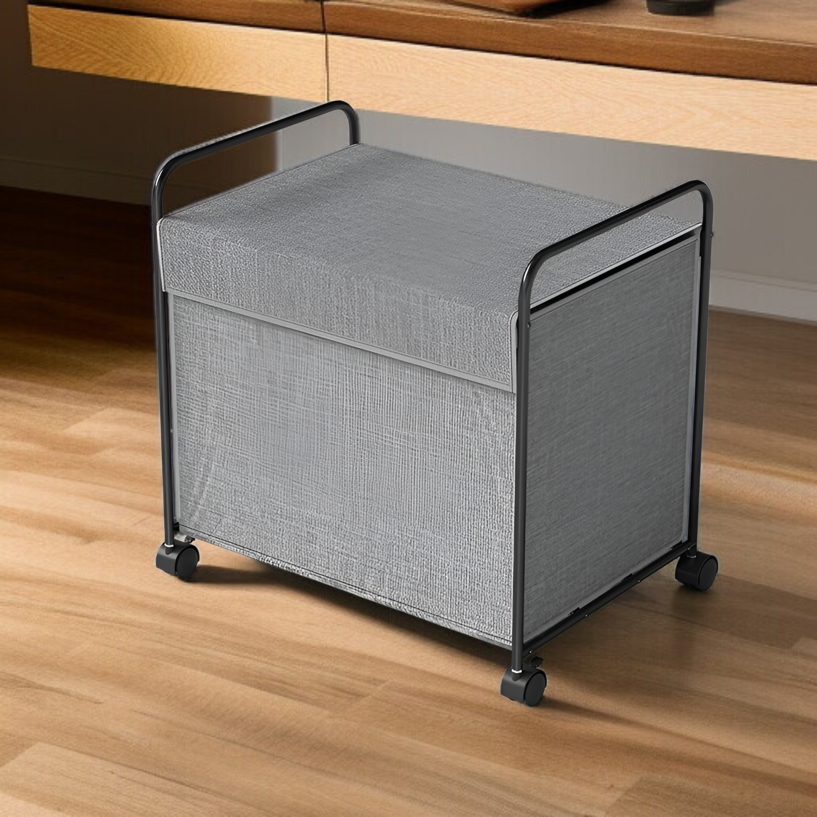 多機能可動式汚れた衣類バスケットリビングルームベッドルーム大型収納ボックスオックスフォード布子供用おもちゃ収納ボックス