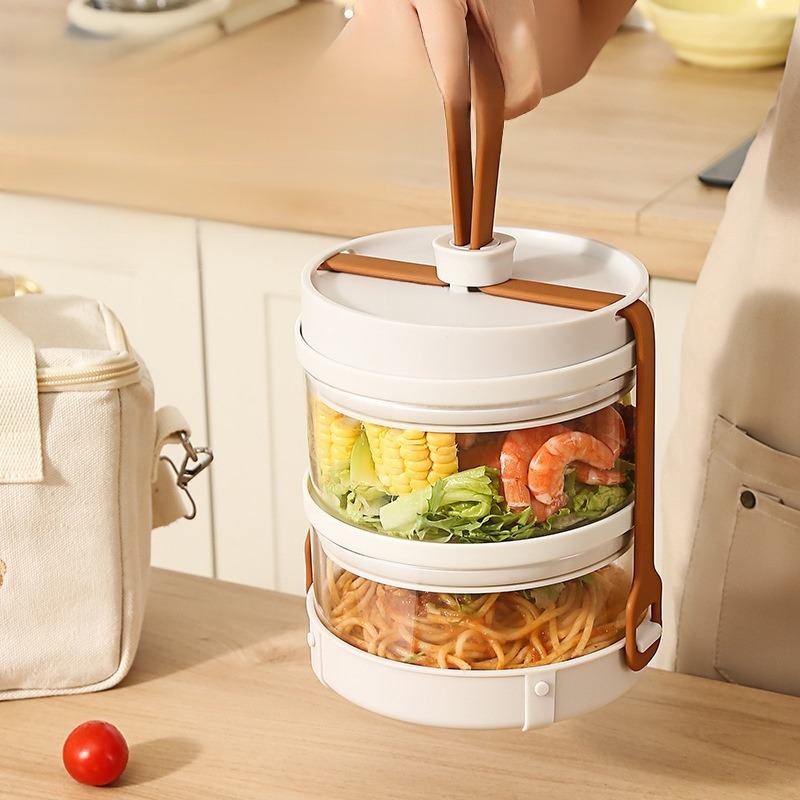 Lonchera sellada en vidrio