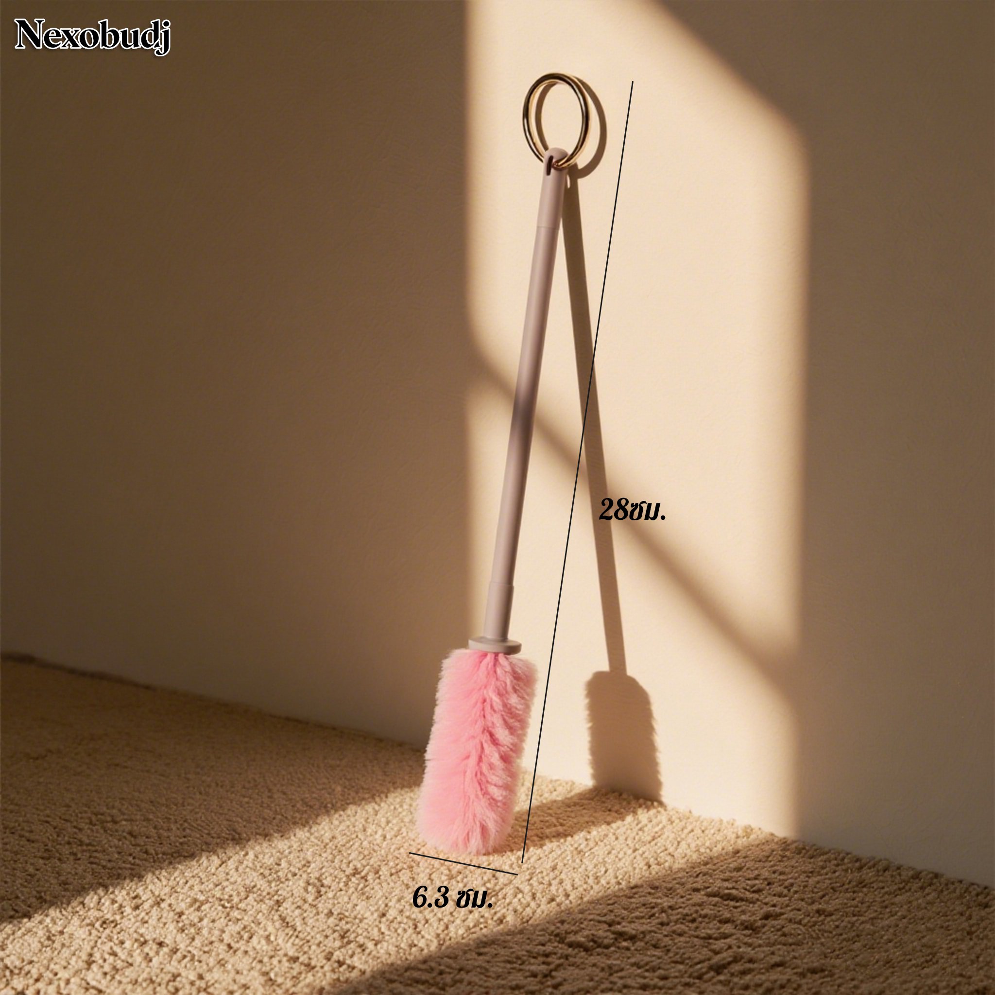 ไม้กวาดฝุ่นพร้อมดูดฝุ่น