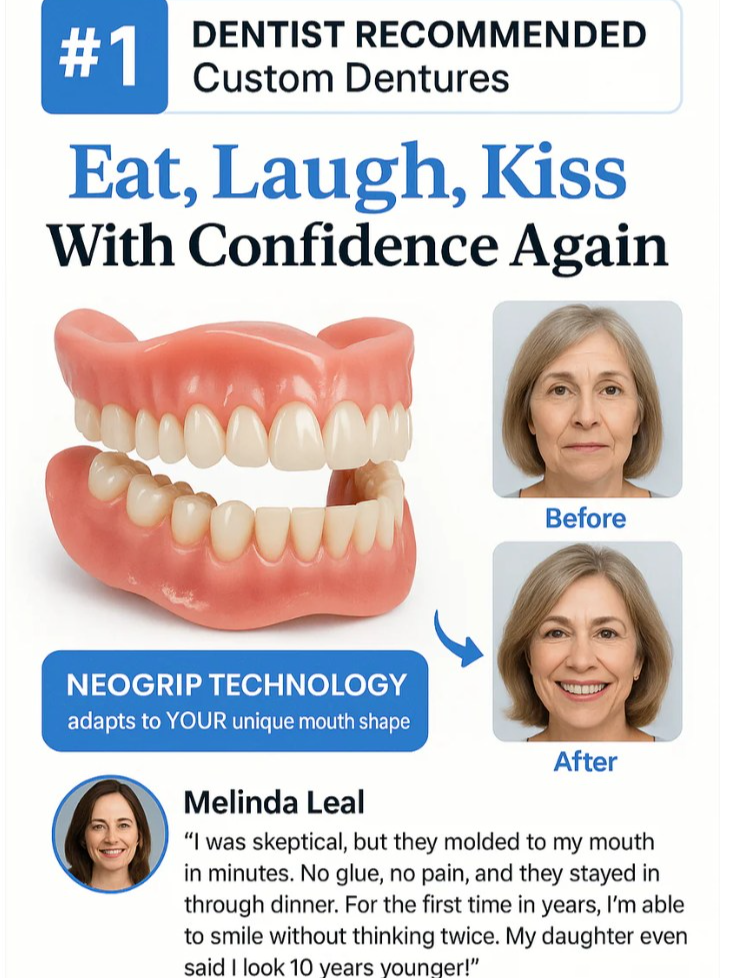 【Made in USA】Custom Full Mouth Dentures Kit