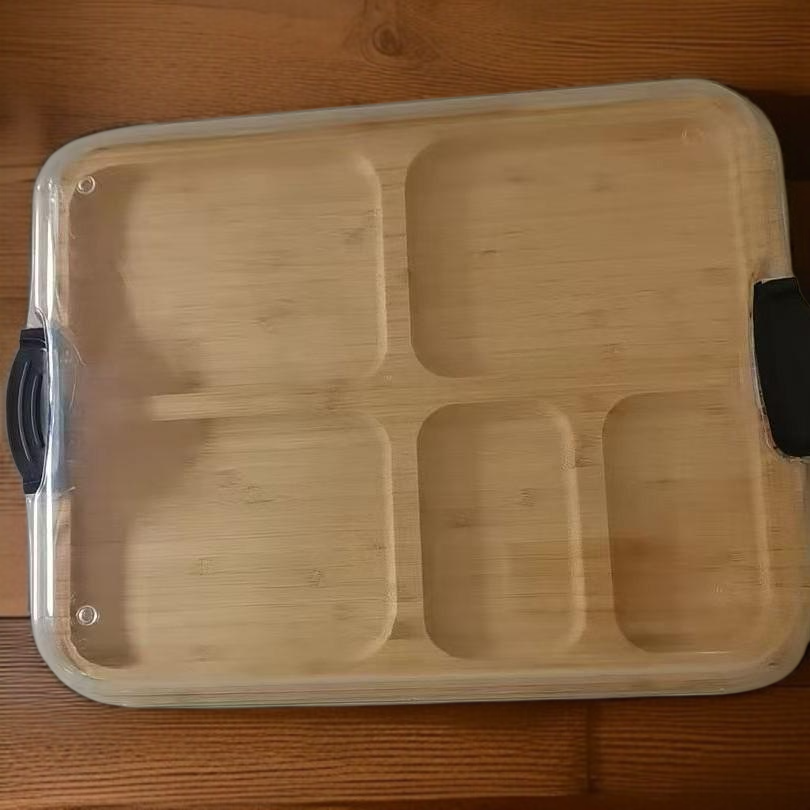 실목 벨트 덮개 목재 트레이