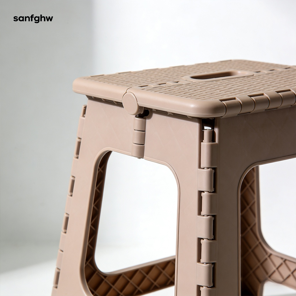 Tragbarer Klapphocker zusammengeklappt