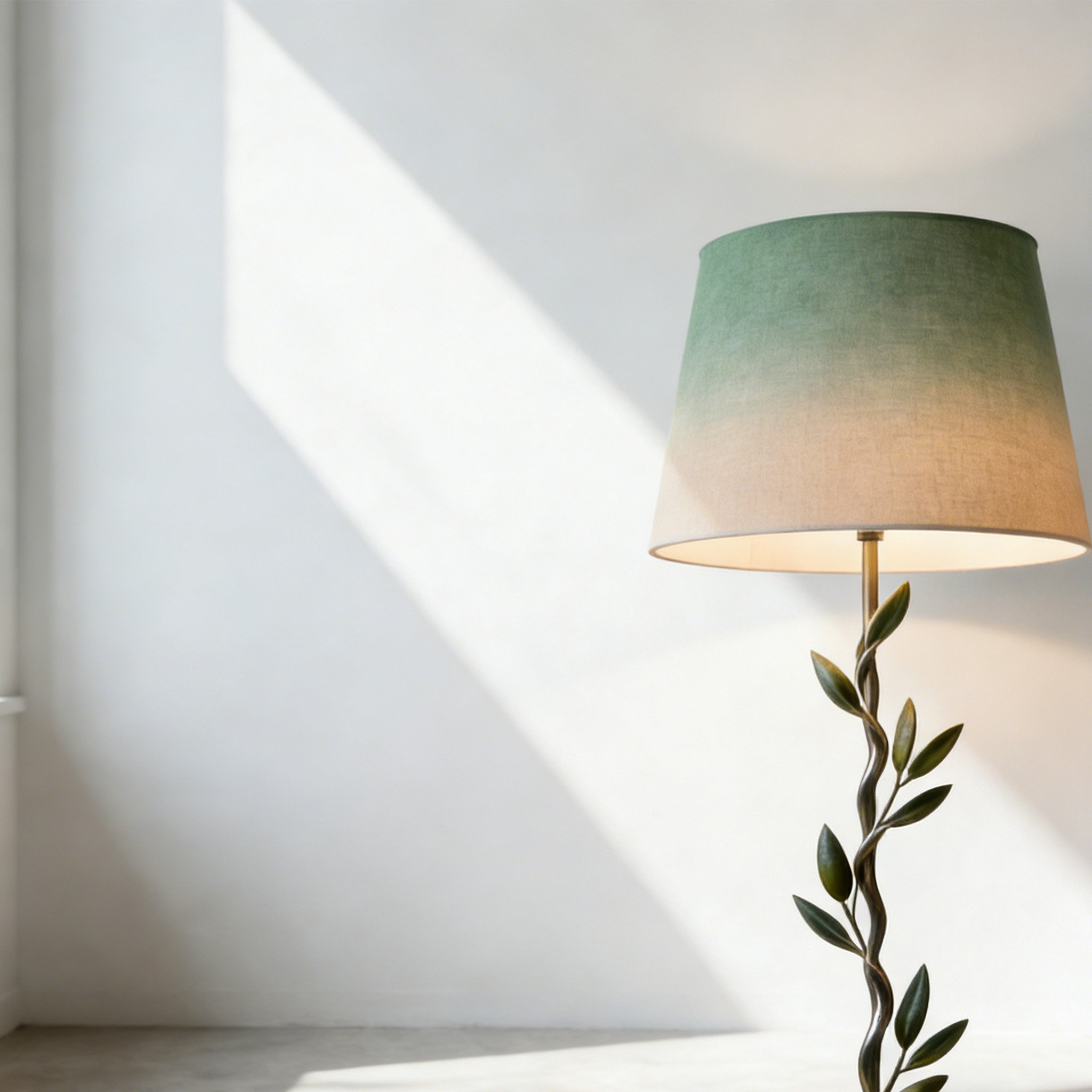 Λεπτομέρεια βάσης φωτιστικού δαπέδου