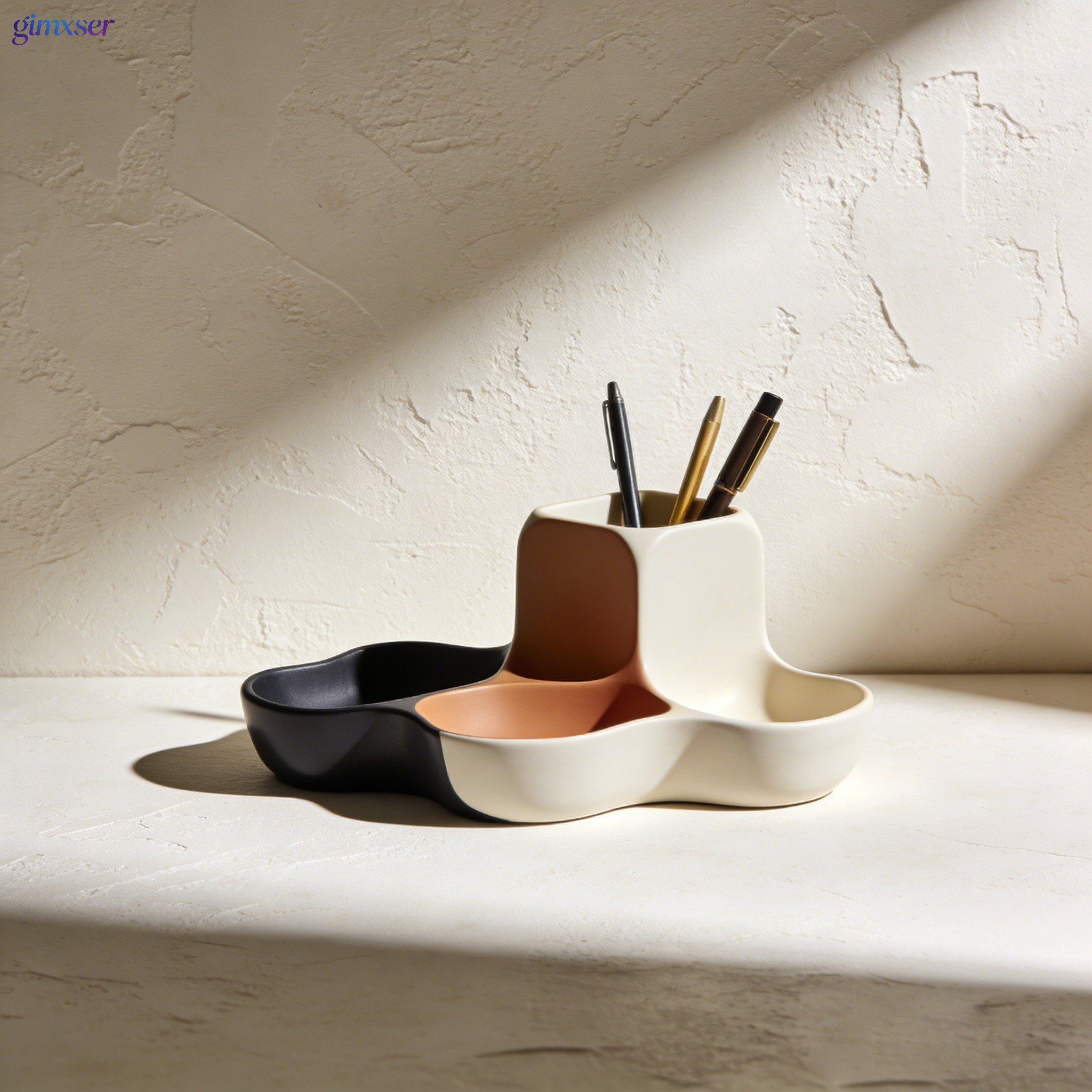 Stationery organizing and storage tray