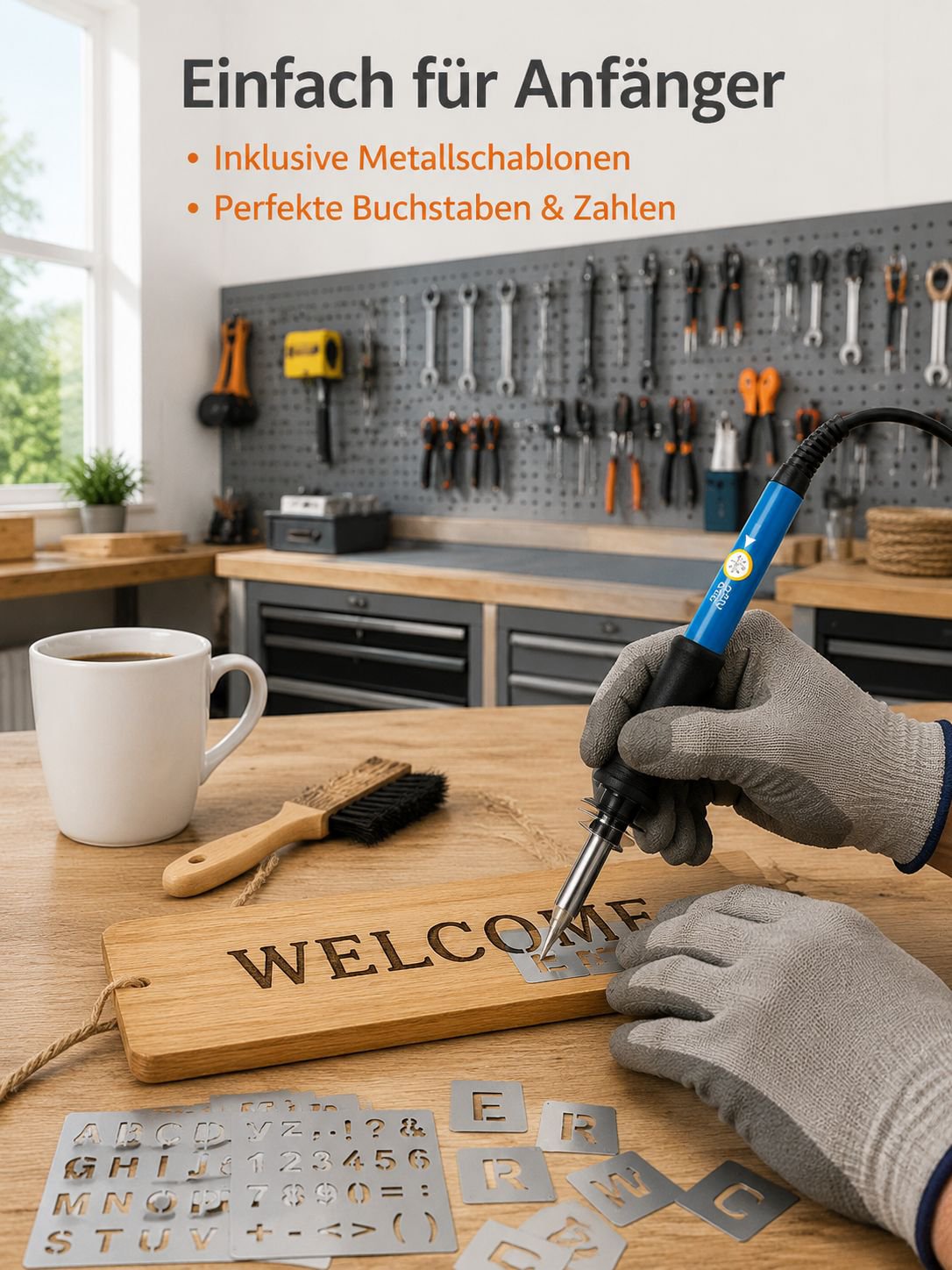 Werkzeugset für Heimwerker und Bastler