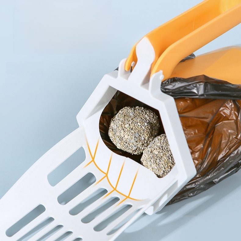 Cat Litter Bag with Scoop Set