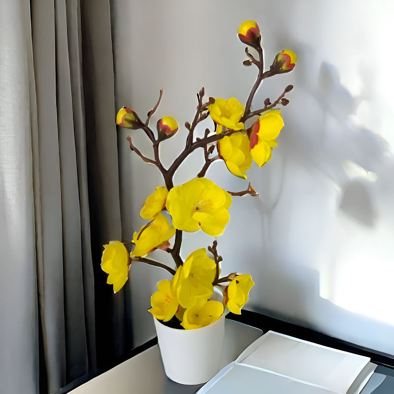 Landscape Decoration with Dried Flowers