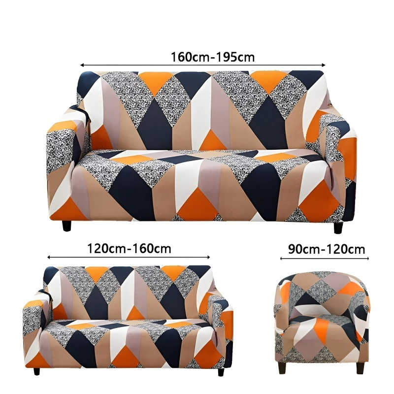 Funda de sofá elástica, protector total para sofá con brazos, cubierta de tela antipolvo