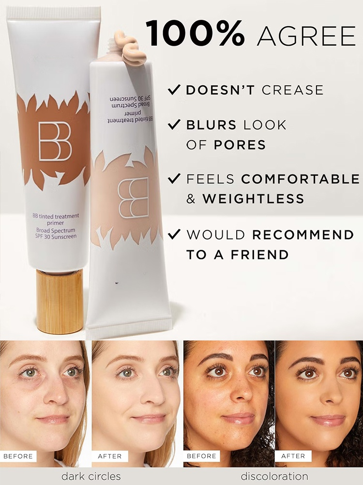 BB Blur SPF 30: Instant Pore Vanisher | Diamond Powder Glow | 30-Day Risk-Free Trial 