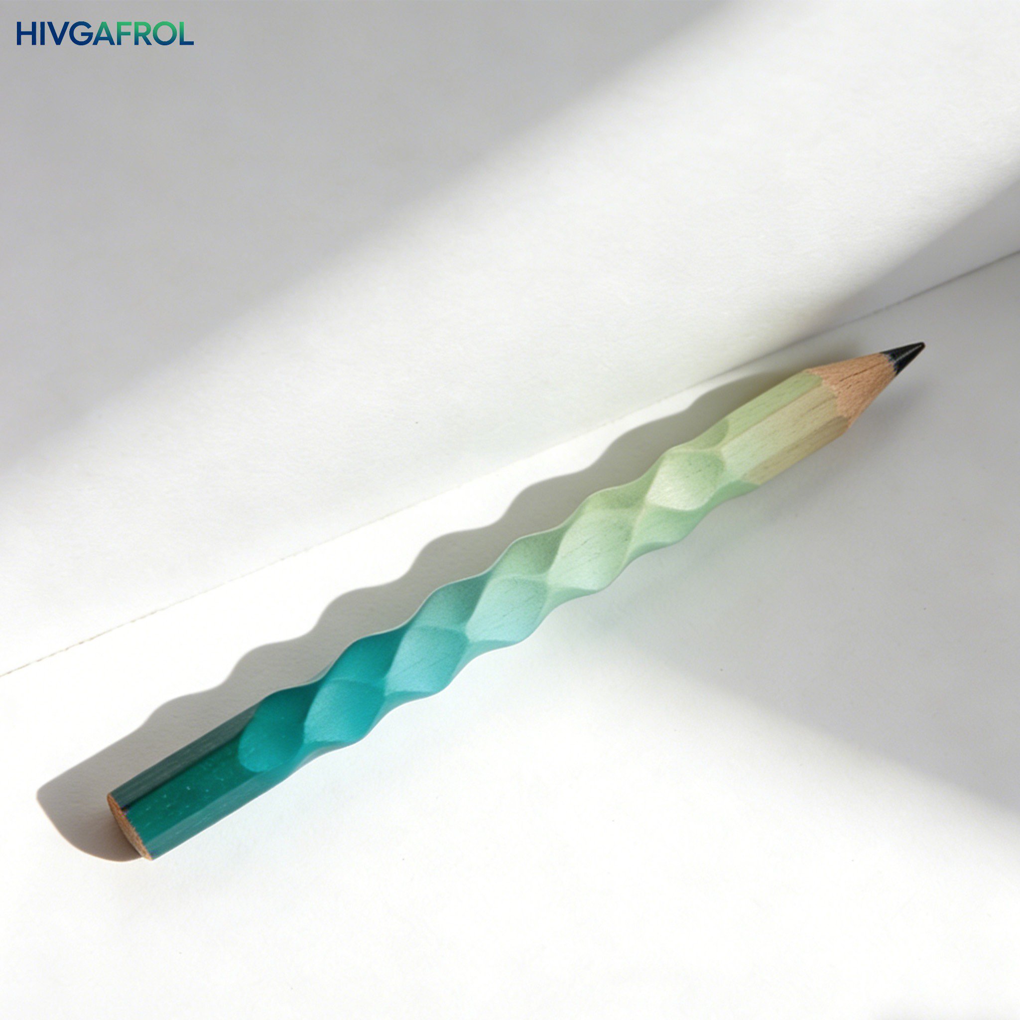 Zbliżenie na naturalne drewniane ołówki ekologiczne