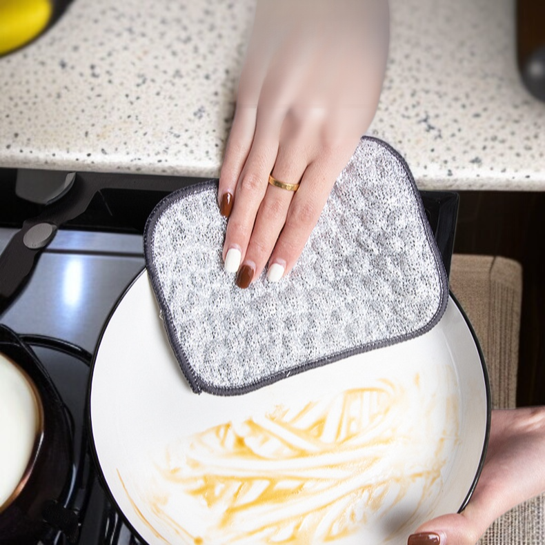 은사 면사 수건 은사 수건 세척이 용이한 주방 이중 두께로 기름이 잘 묻지 않음