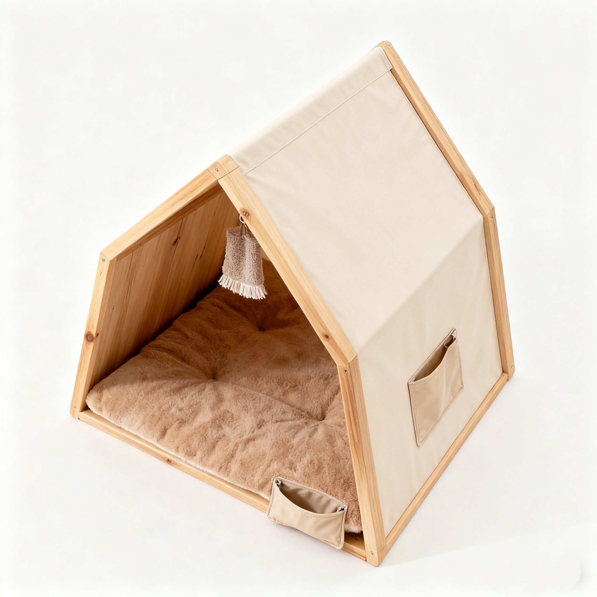  Čtyřsezónní polouzavřený stan pro domácí mazlíčky, nepadá chlupy