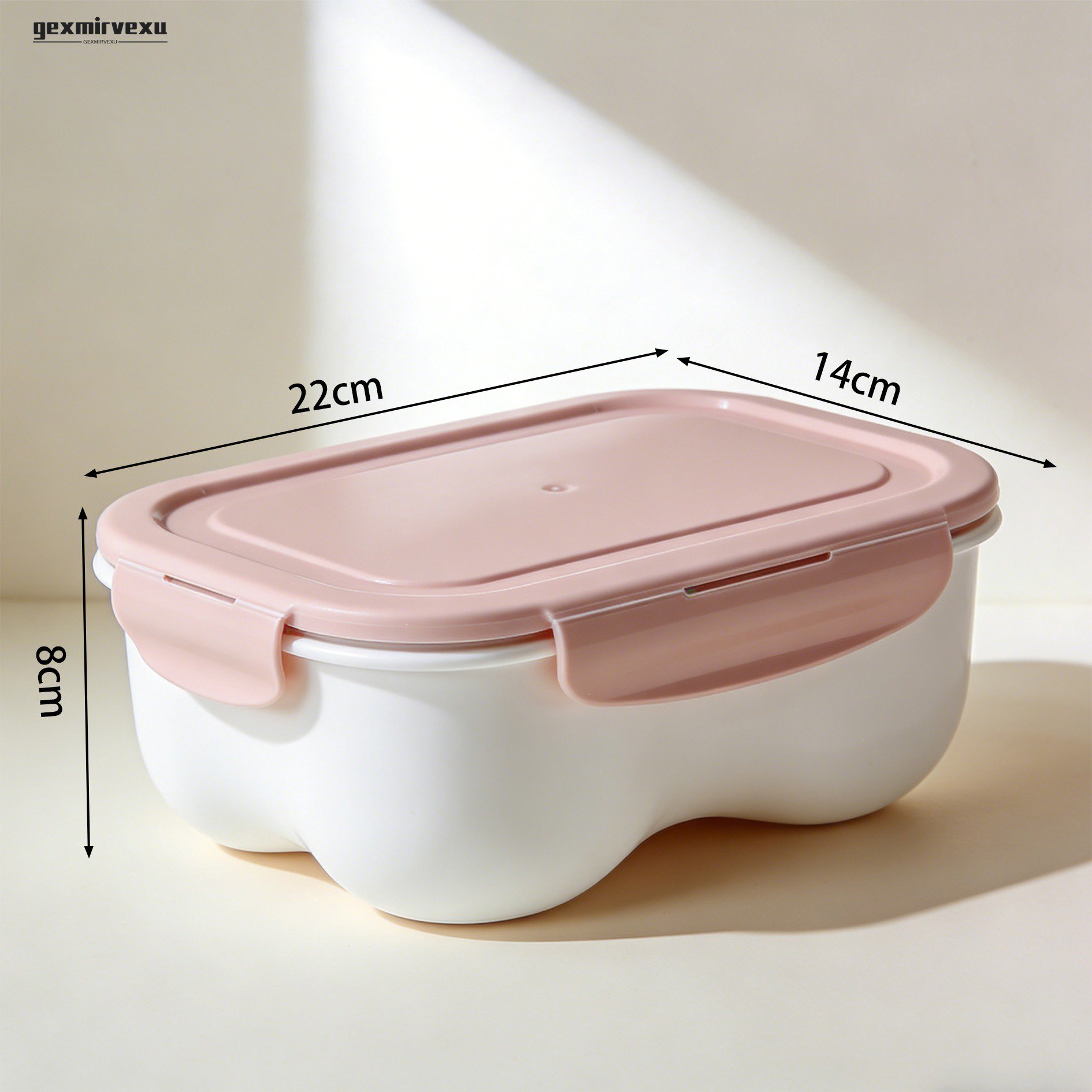 다양한 식품을 담은 신선보관 용기 활용 예시