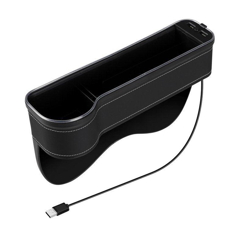 USB付き車用収納ボックス