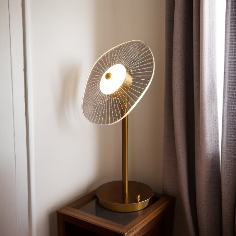 고급 금속 램프