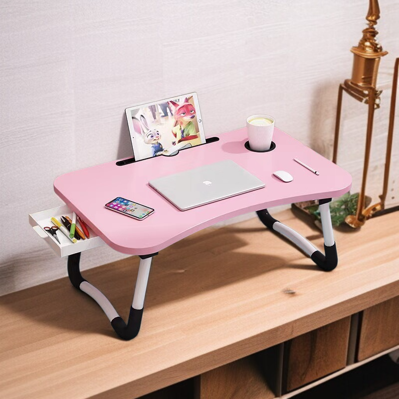 침대 머리맡 플로어 책상 접이식 컴퓨터 책상 플로어 책상 침대 책상