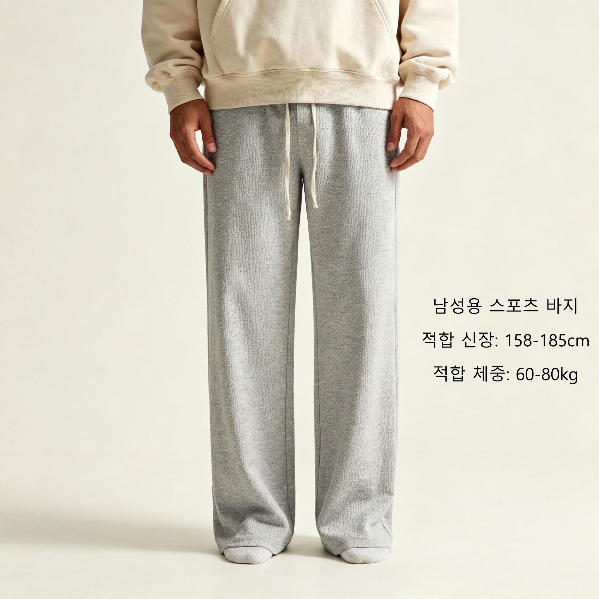 편안한 착용감의 남성 스포츠 바지