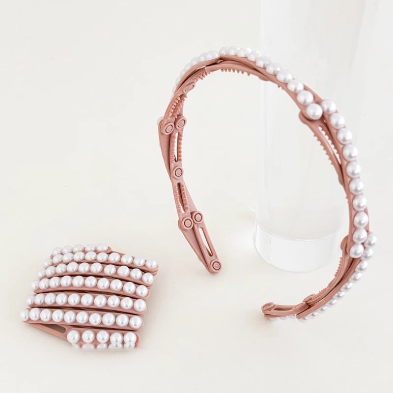 Diadema fija con flequillo