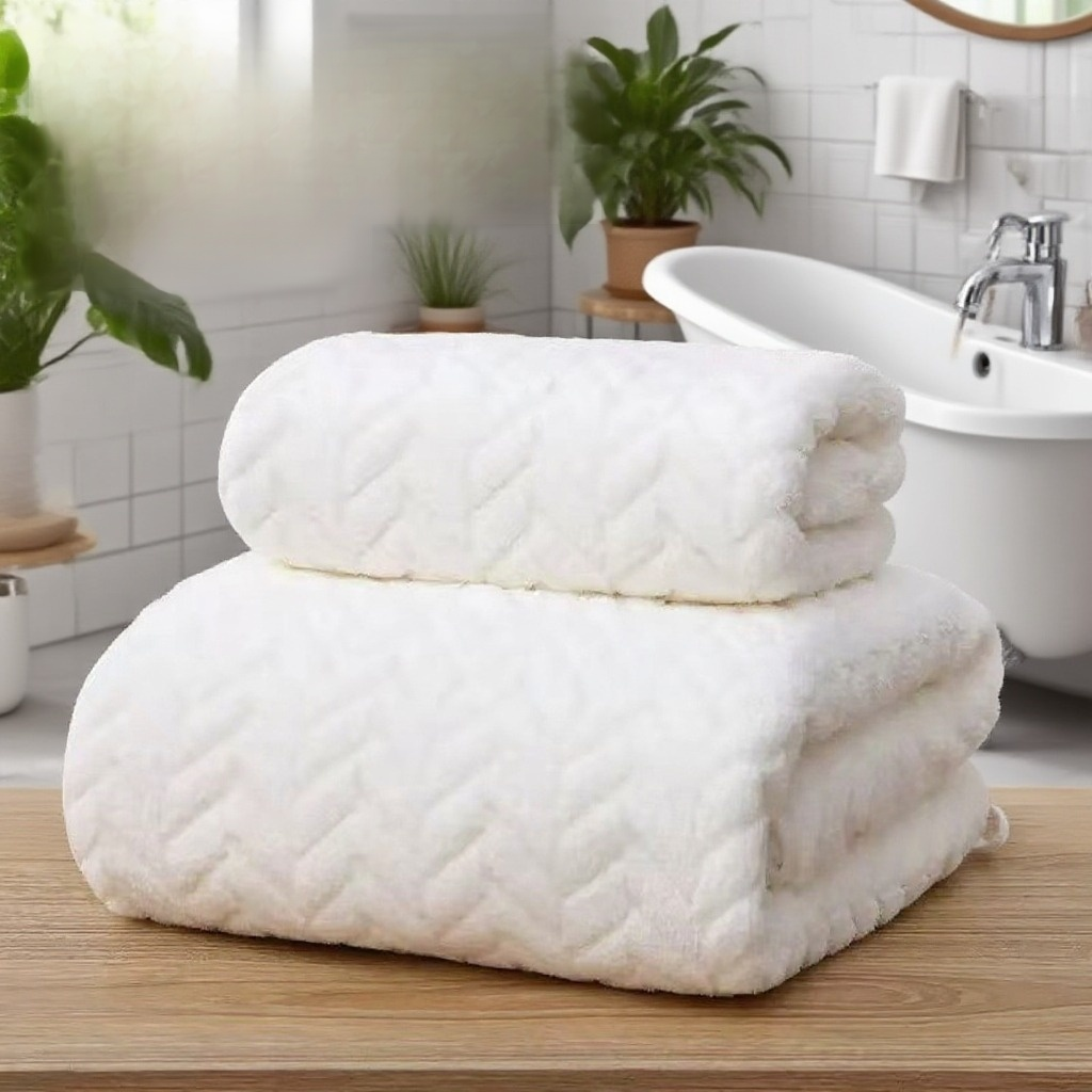 舒適快乾珊瑚絨洗臉毛巾細節圖