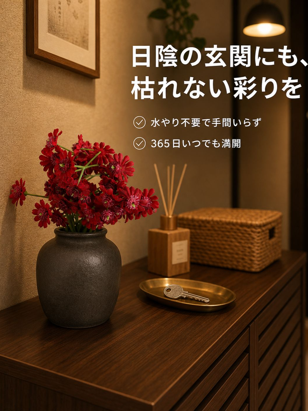 パストラルスタイル家庭用人工小デイジー装飾花