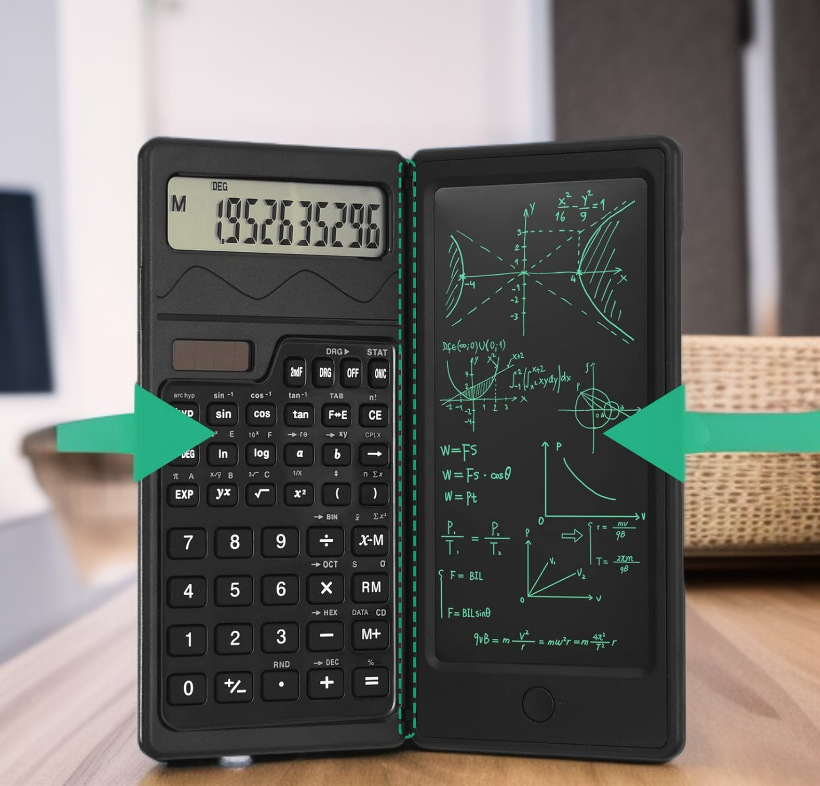 Detalle del botón de borrado rápido en la tableta de escritura