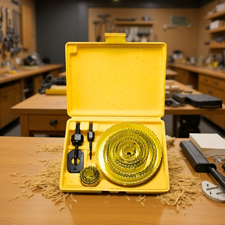 Wiertło do wykrawania i wiercenia otworów w płytach gipsowych