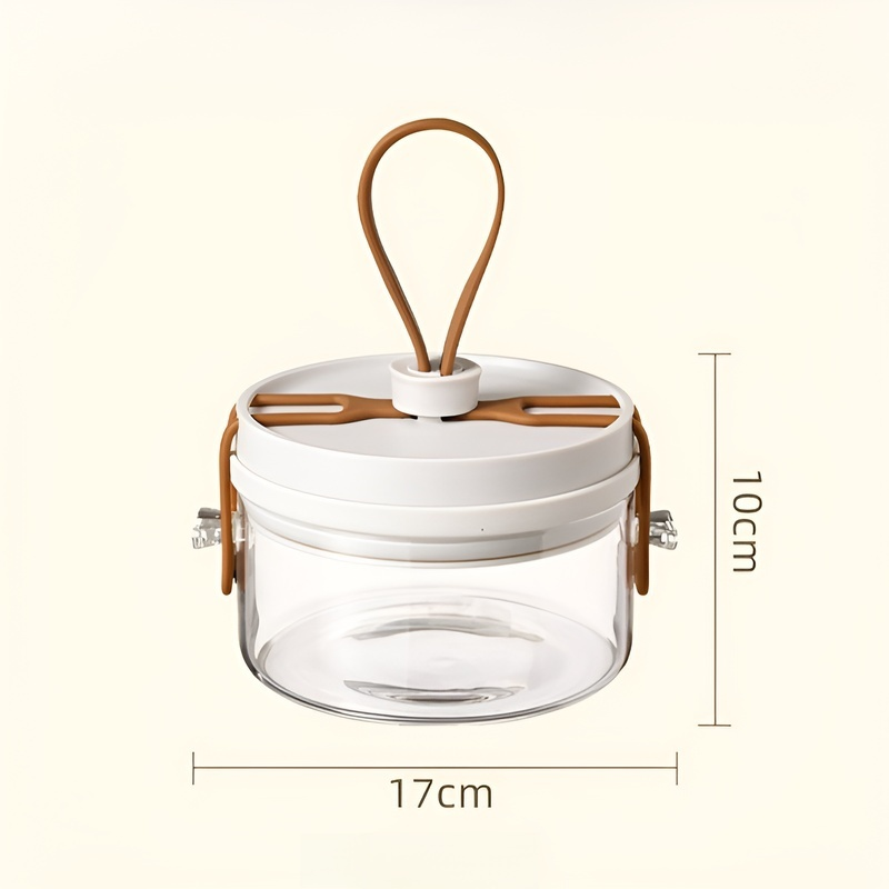 กล่องอาหารกลางวันแก้วสำหรับเก็บอาหาร