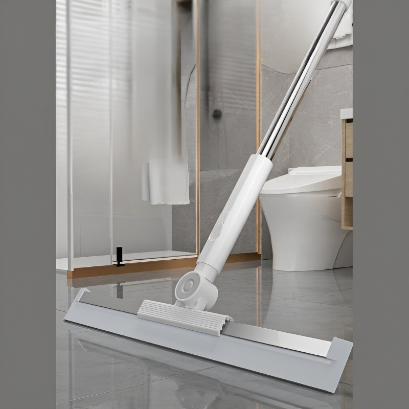 Limpiador de baño multifuncional, escoba y limpiavidrios de silicona