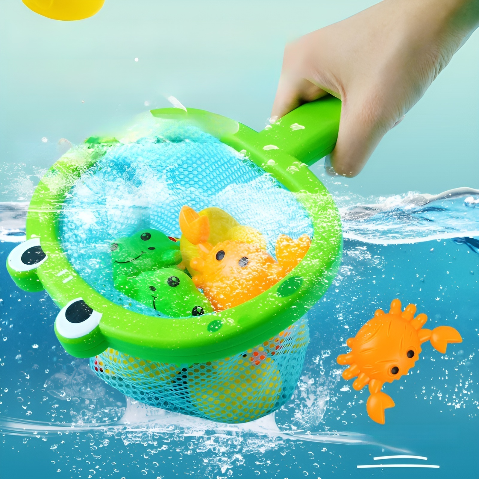 Summer Bath Baby Water Net Toy