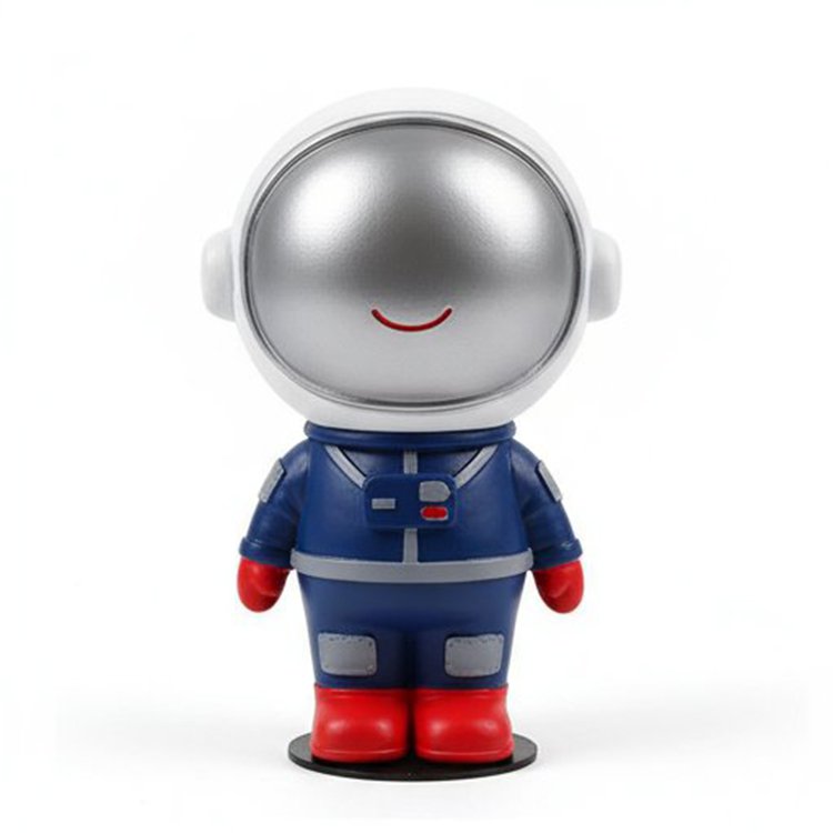 자동차 대시보드에 놓인 귀여운 장식 3개 세트