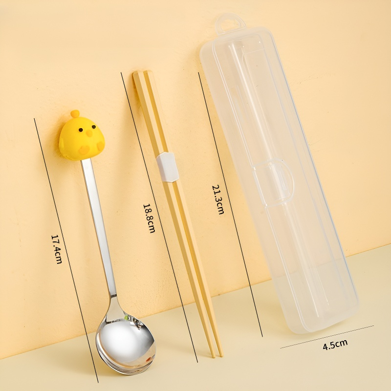 不鏽鋼便攜筷勺套裝