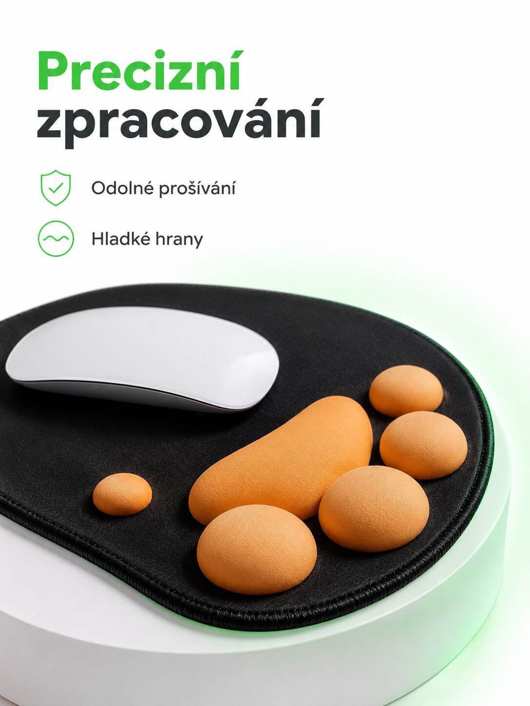 Originální podložka na stůl s motivem kočičí tlapky