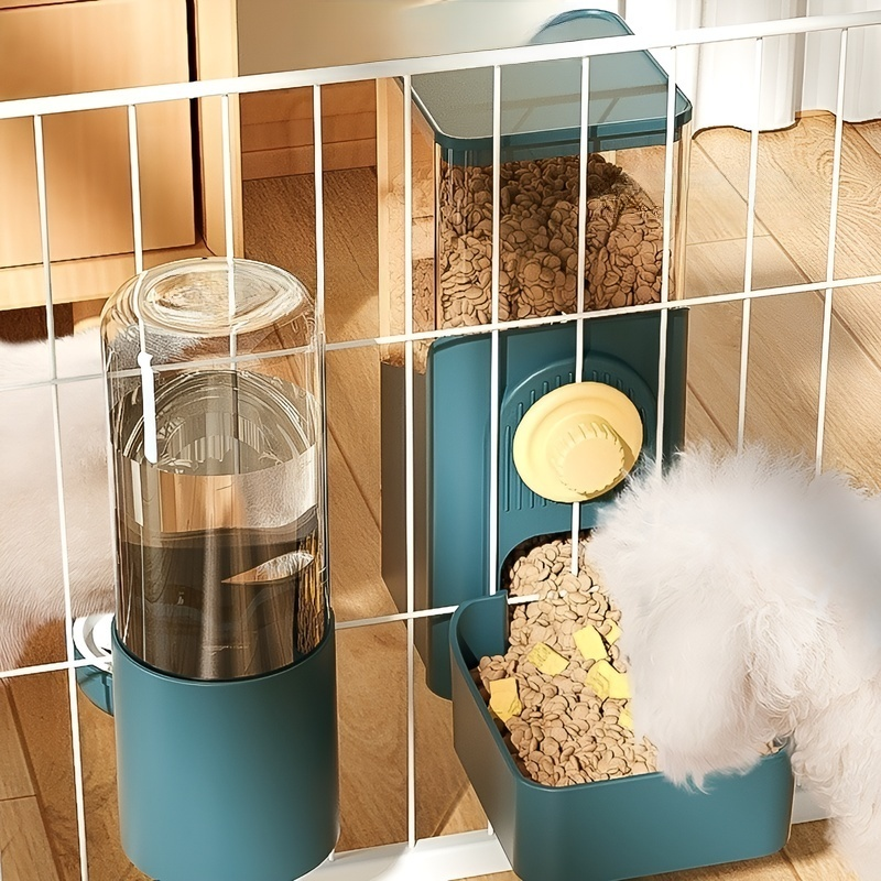 ขวดน้ำแบบแขวนสำหรับกรงสุนัขและแมว