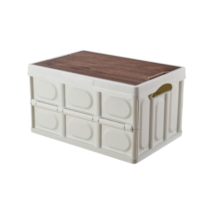 Caja portátil para guardar ropa, almacenamiento para camping y coche