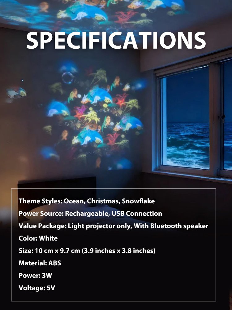 Immersive Holographic Projection Lamp