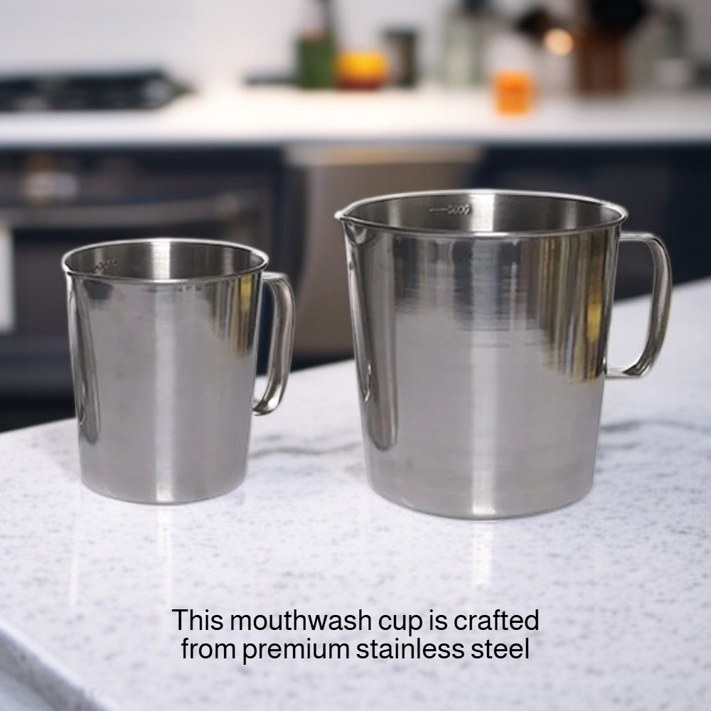 Stainless Steel Mouthwash Cup
