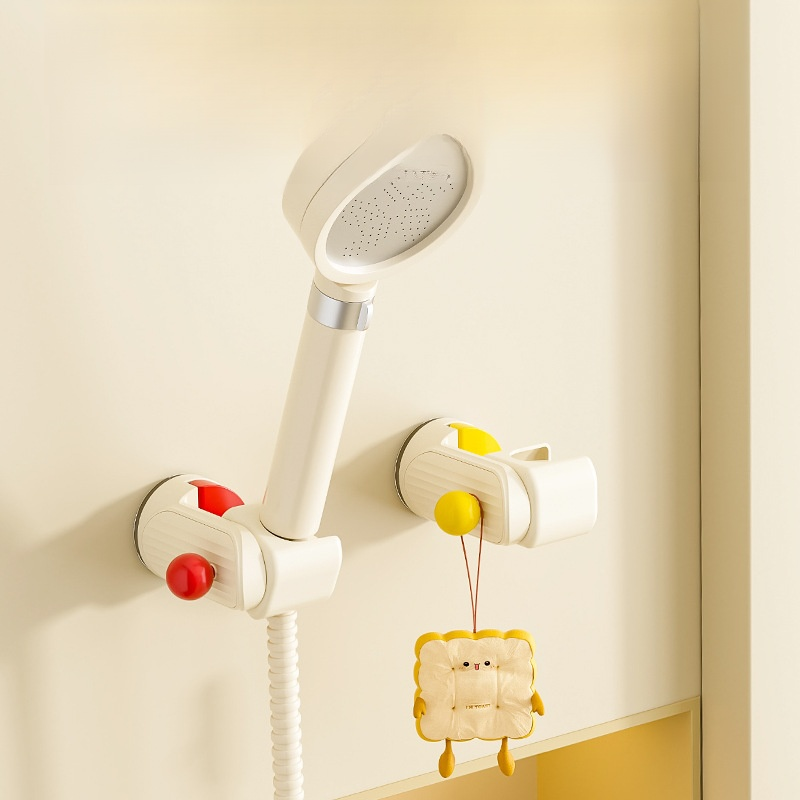No-Drill Suction Cup Shower Head Mount