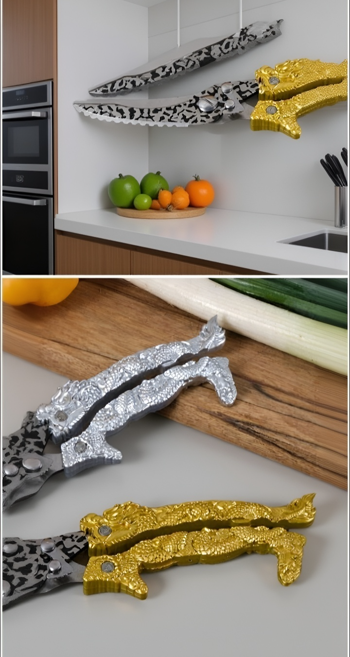 내구성 높은 닭뼈 전용 가위