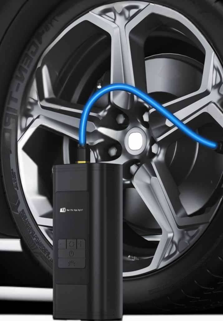 Autolade-Schatzluftpumpe All-in-One-Autoluftpumpe kabellose Hochspannungs-Automatiklade- und Ladesto