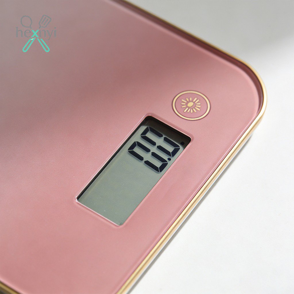 เครื่องชั่งครัวแบบชาร์จไฟได้พร้อมไฟแบ็คไลท์