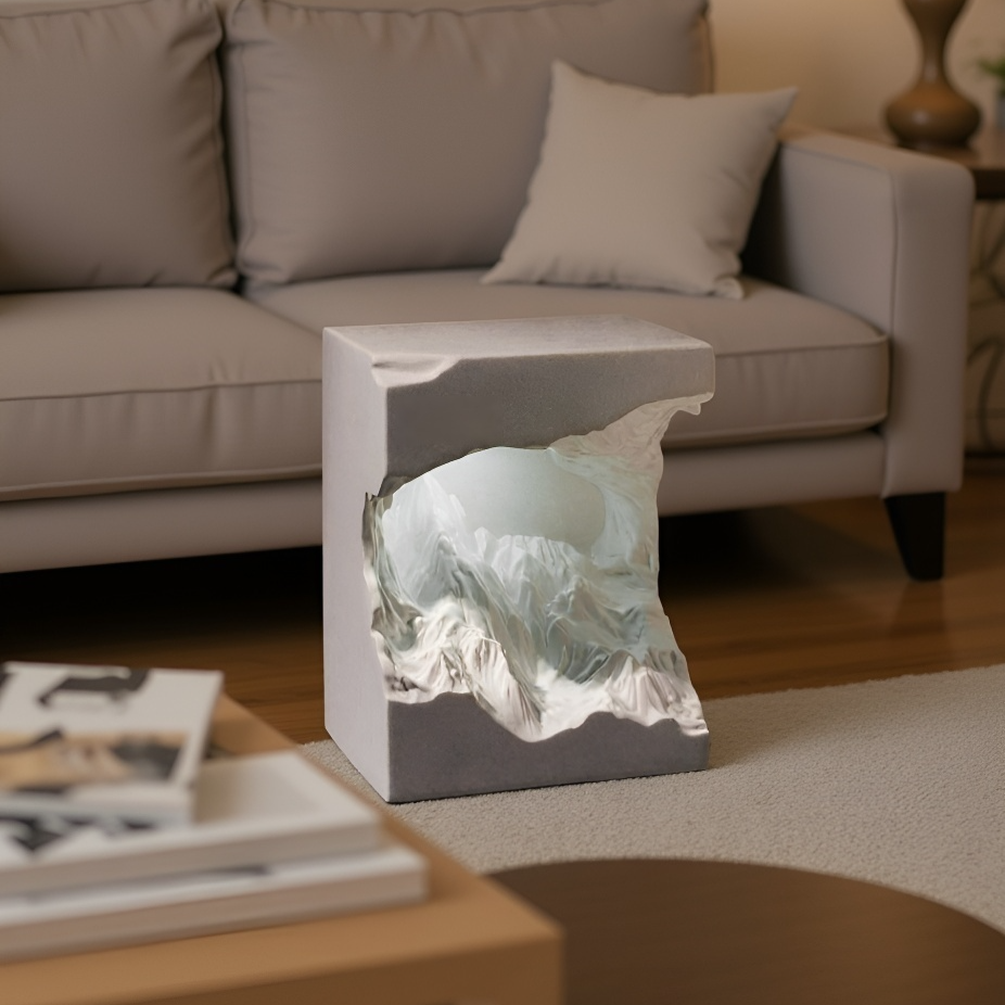 Frissítő illatot biztosító Napfény Hó hegy illatkő