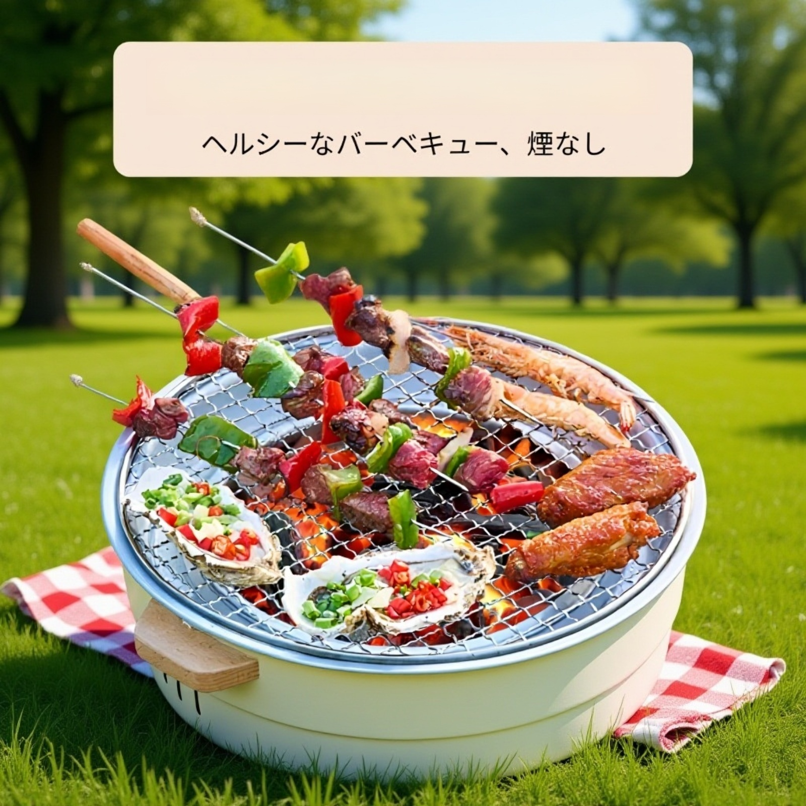 屋外用バーベキューコンロ 焚き火台 ティーセット付き