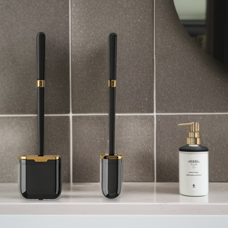 Brosse de toilette murale en silicone pour usage domestique