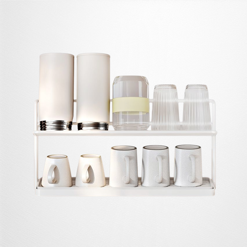 رف تخزين أكواب الصرف