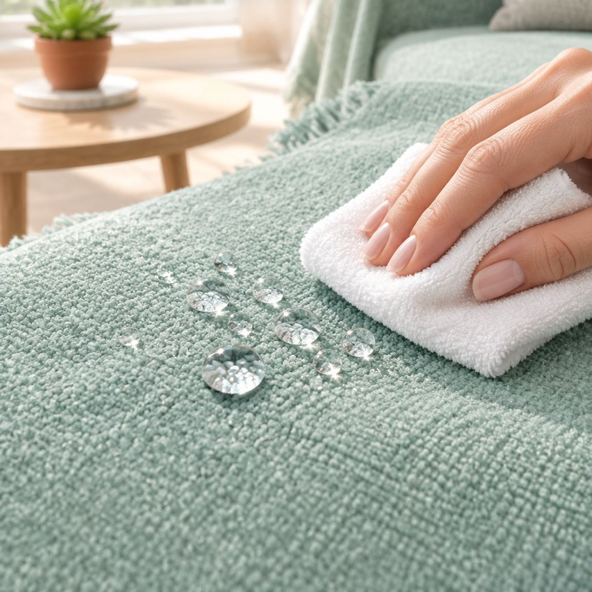  Chenille Sofaüberwurf Schlicht Einfarbig Ganzjahres Sofadecke