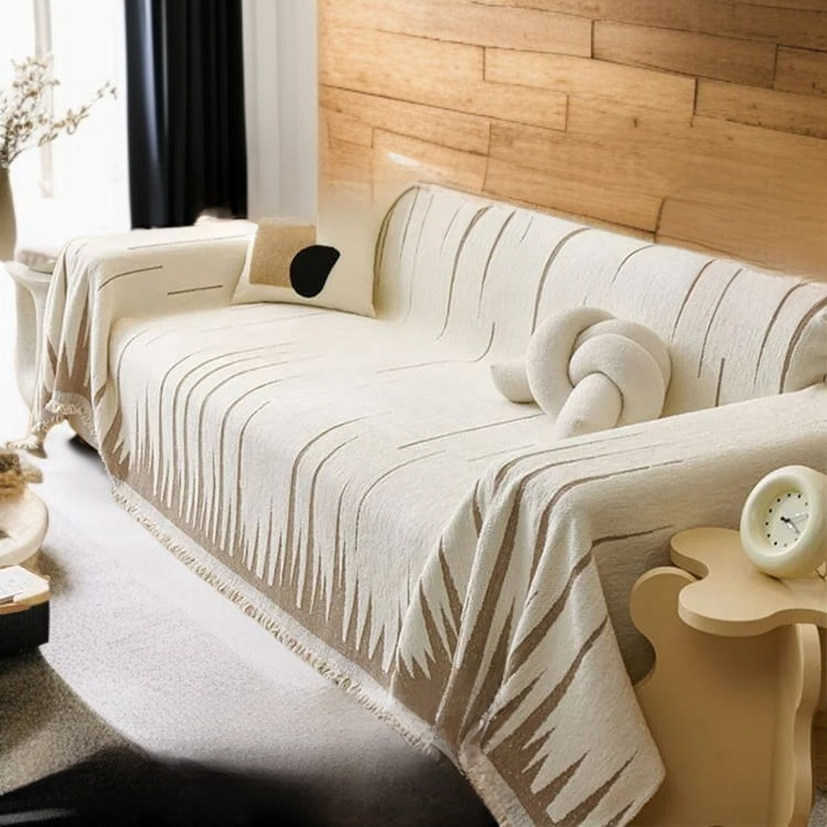 북유럽 소파 타월 소파 커버 소파 담요 소파 커버 고양이 잡기 방지